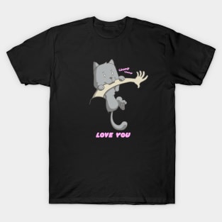 cat love T-Shirt